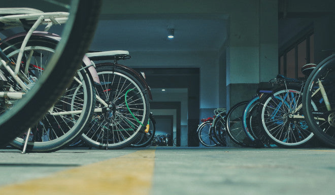 Parking à vélo au sol « Bugelparker »