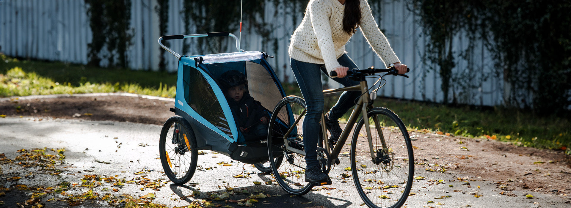 Rimorchi per bici per trasportare bambini e animali