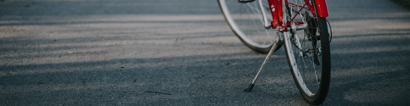 Béquille de vélo, béquille latérale de vélo Béquille arrière Montée au  centre Double hauteur de jambe Réglable Béquille de vélo pour vélos de  24-28
