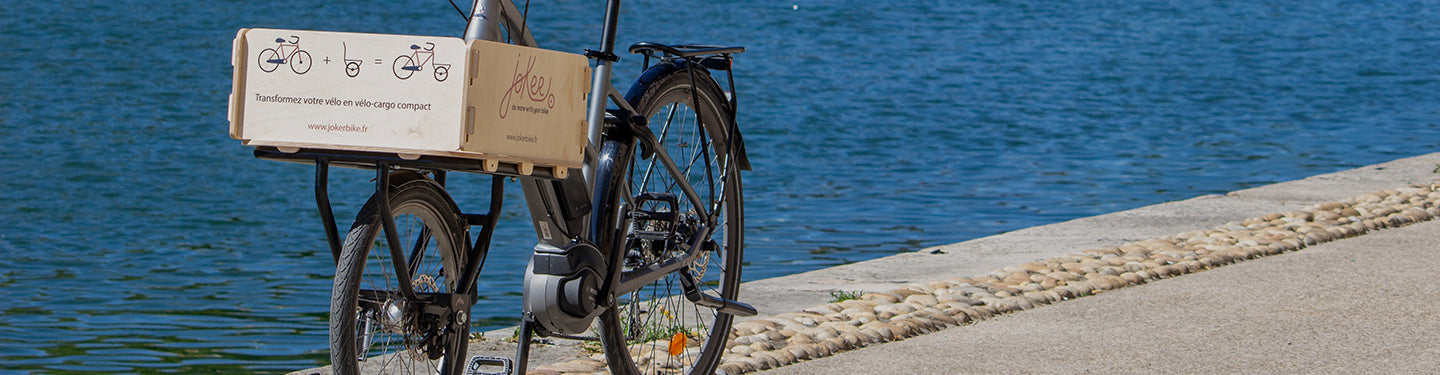 Kit de conversion de vélo en vélo cargo biporteur - JoKer Mini - JoKer Bike