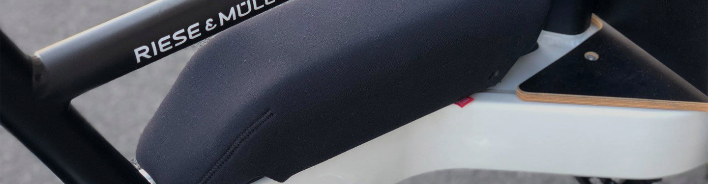 Custodia Impermeabile Per Batteria Bici Elettrica - Copribatteria Antipioggia E Antifango, Nero - Foto 8