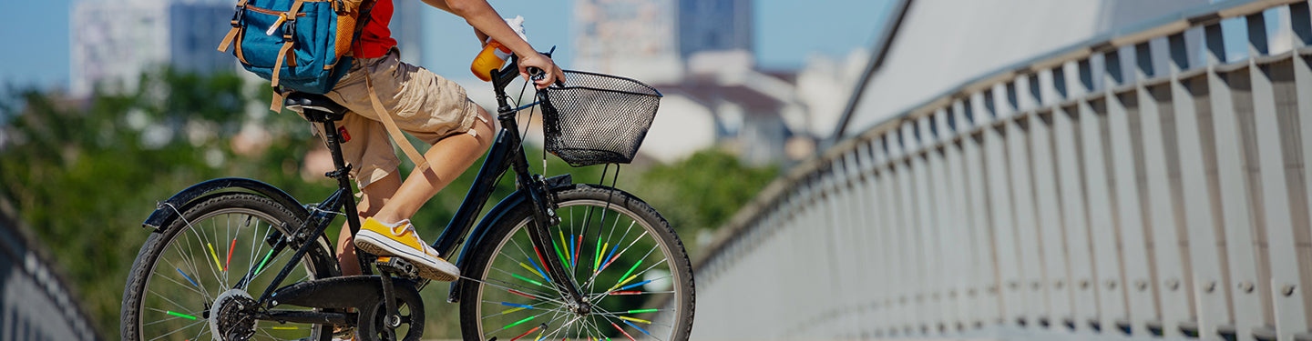 Panier de vélo réglable pour guidon de vélo avec sangle de fixation - Panier avant pour enfants Panier de vélo réglable pour guidon de vélo avec sangle de fixation - Panier avant pour enfants