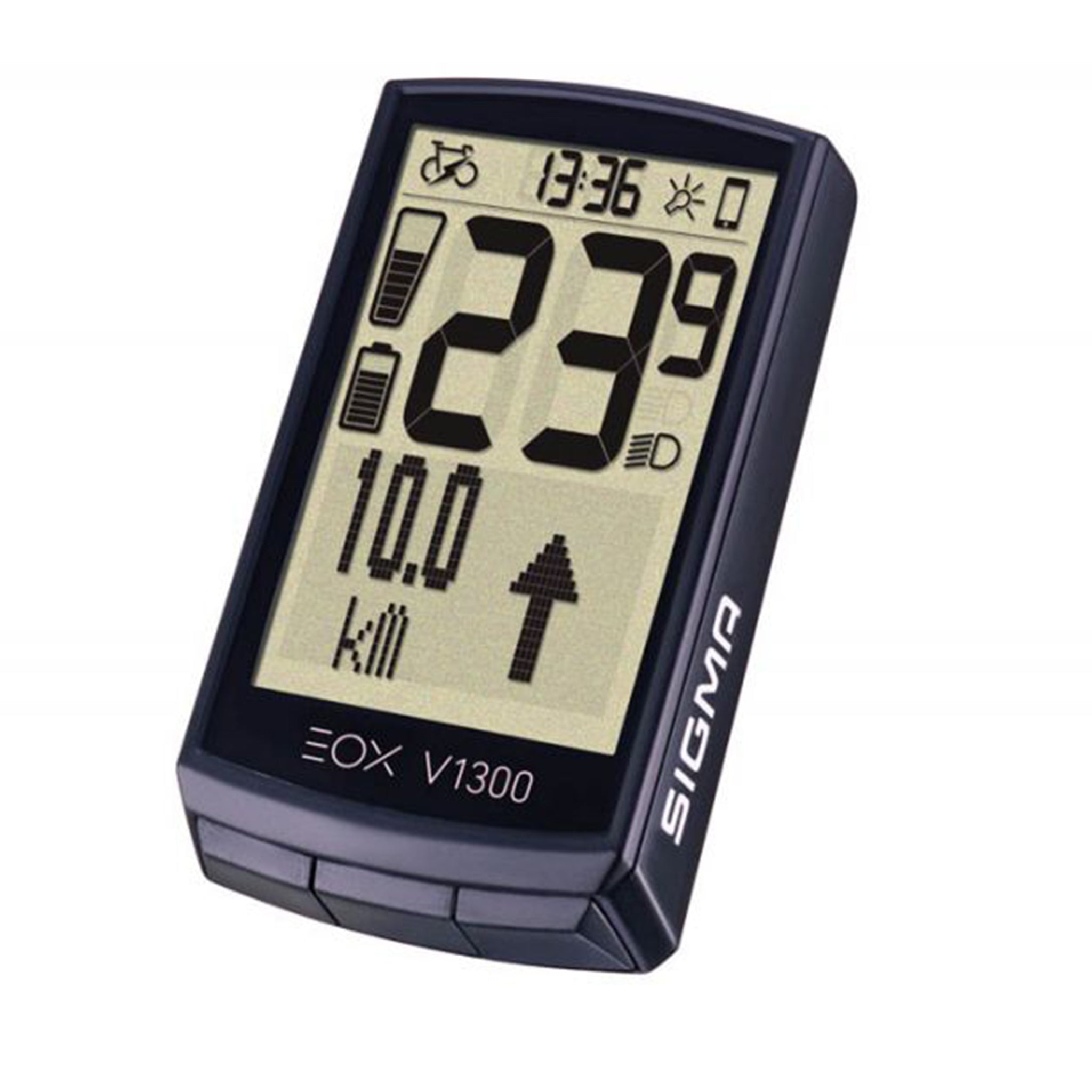 sigma kabelloser fahrradcomputer Sigma EOX® VIEW 1300 Elektrischer Fahrradcomputer ohne Kabel