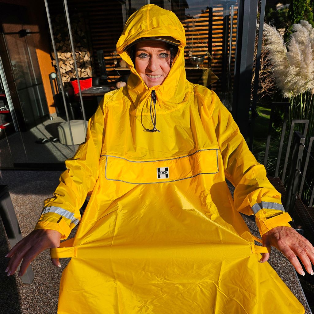 regenponcho fahrrad xxl Hock Poncho speziell für E-Bikes