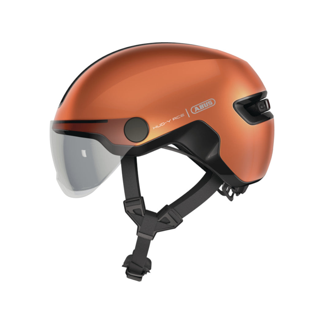 Abus HUD-Y ACE casco con visera de ciclismo urbano para adulto