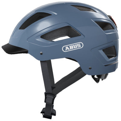 ABUS Hyban 2.0 blau Cityradhelm mit Rücklicht 6 LEDs