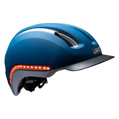 Nutcase Vio bleu Casque vélotaf lumineux haute visibilité 360°