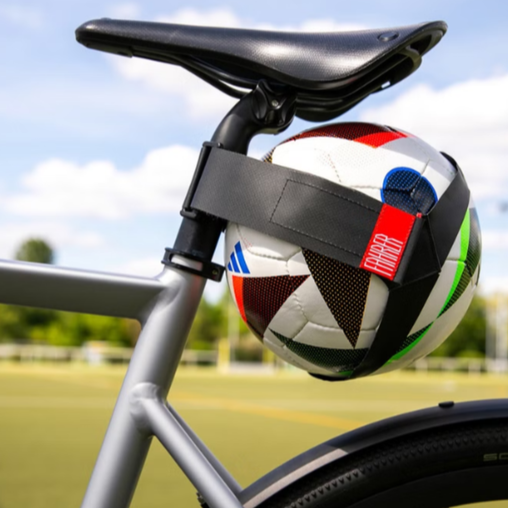 Fahrer Kicker Porte ballon sur tube de vélo