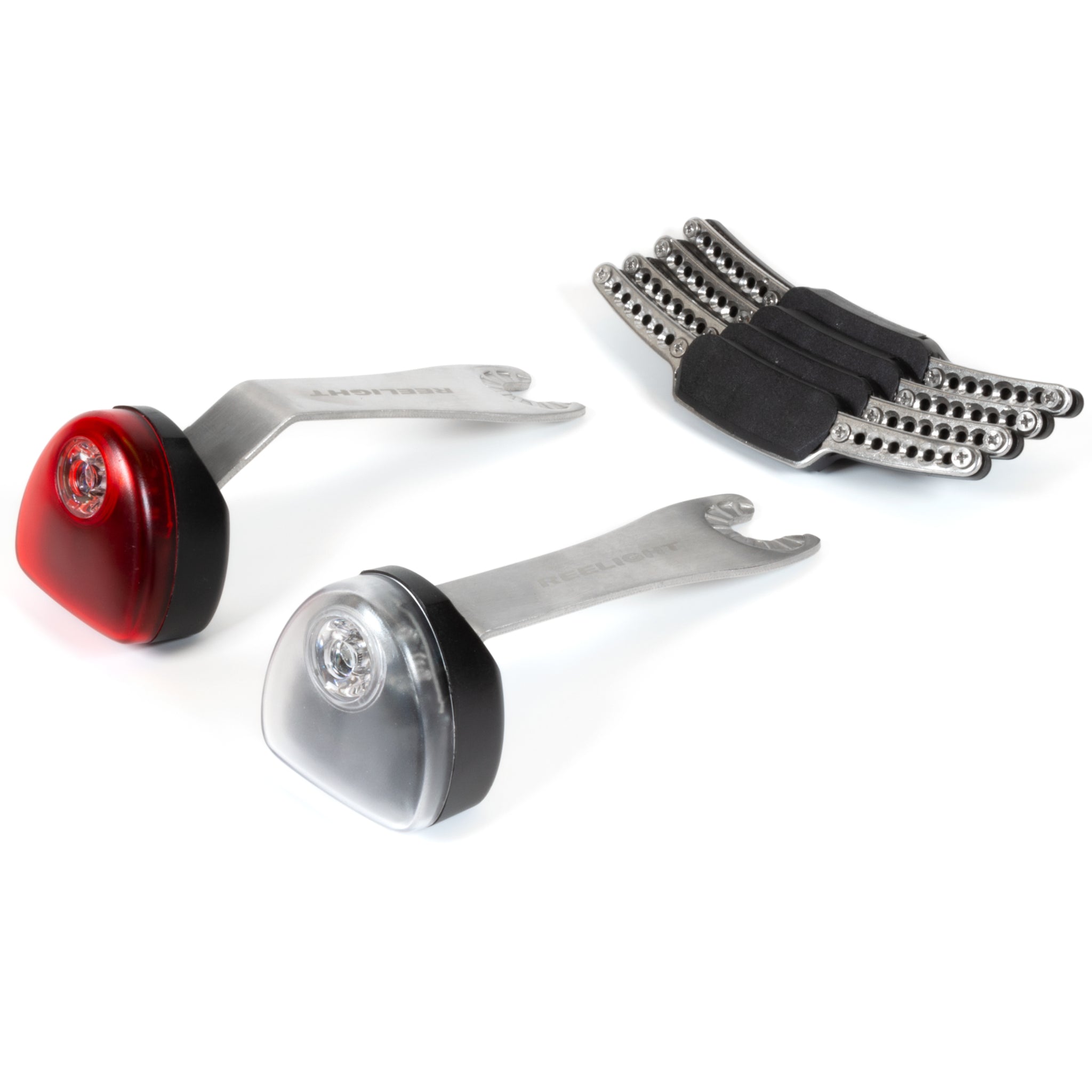 KryoLights luce per bicicletta con sensore: Set di luci per bicicletta a LED con sensore di luce, batteria, incluso fanale posteriore, StVZO (luce per bicicletta KryoLights luce per bicicletta con sensore: Set di luci per bicicletta a LED con sensore di luce, batteria, incluso fanale posteriore, StVZO (luce per bicicletta