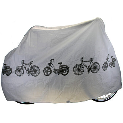 Grande bâche protectrice en plastique imperméable pour un vélo