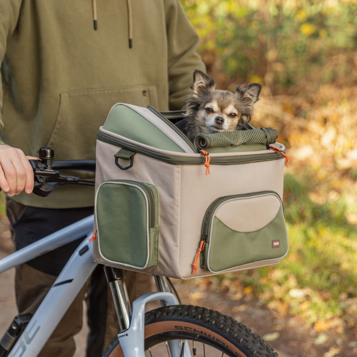fahrradbrille für hunde Trixie Fahrrad-Frontkorb bis 6 kg Rahmengröße:50cm Regenschutz für fahrradanhänger »–› akkuaufkleber