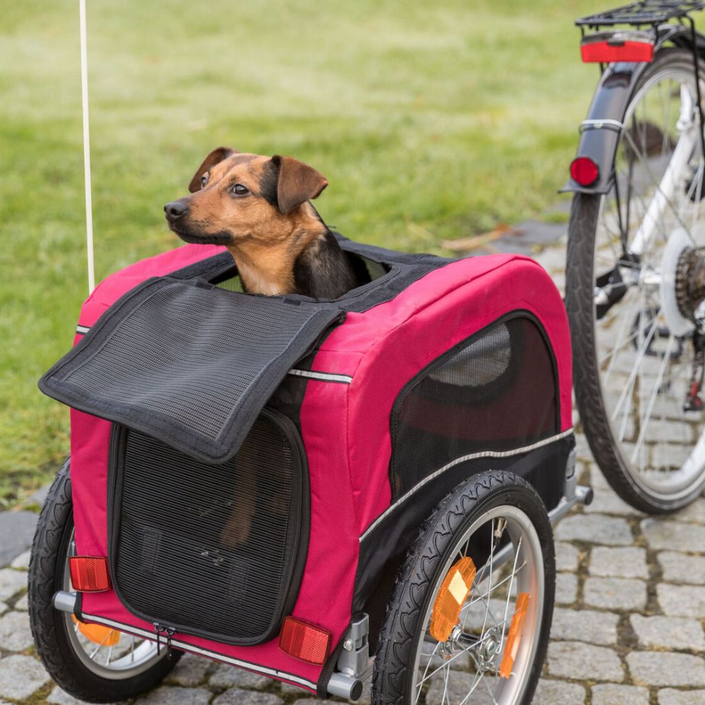 Trixie Hunde- und Katzenfahrradanhänger bis 15 kg