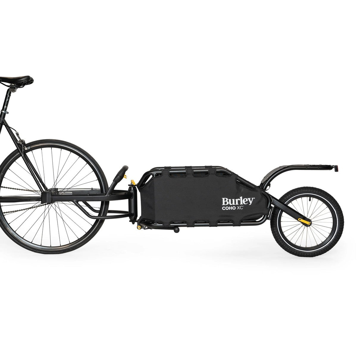 einspur fahrradanhänger burley Burley Coho XC Einrad Lastenanhänger für Fahrradreisen 70 Liter