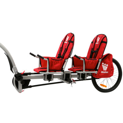 weehoo igo turbo fahrradanhänger Weehoo iGo Two remorque vélo à pédale pour 1 ou 2 enfants