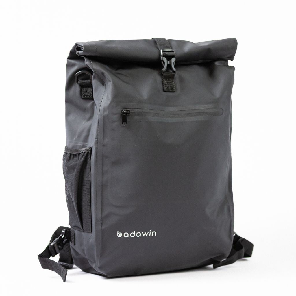 Sac à dos urbain convertible en sacoche vélo Badawin Ali 28 L Noir 28 L