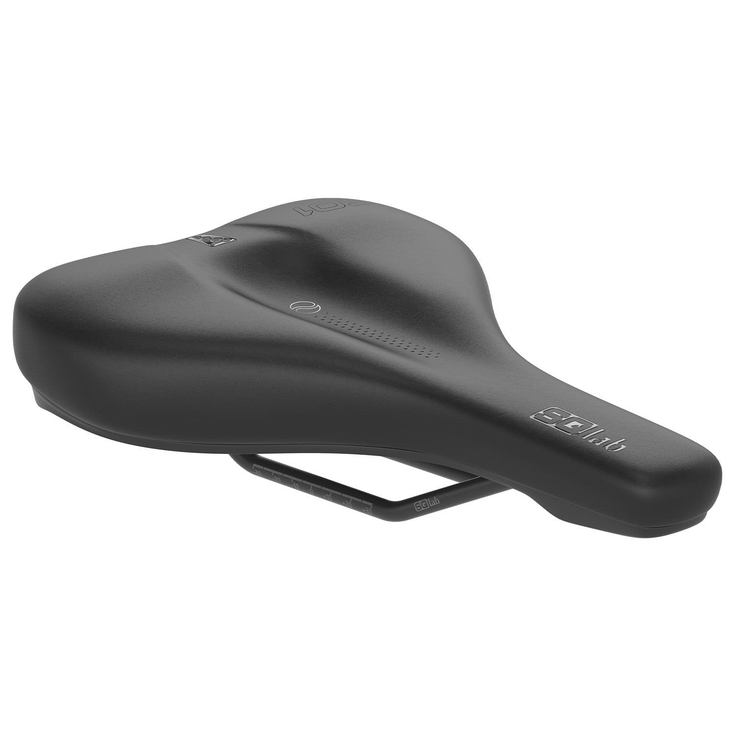 SQlab Ergolux 601 Komfortabler Fahrradsattel Frau und Mann 130 kg