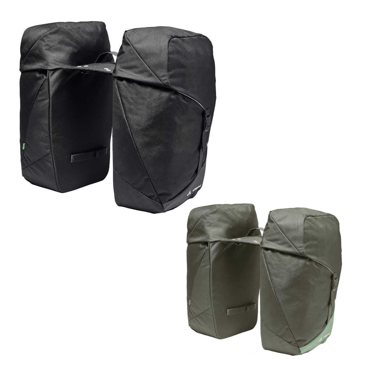 Paire de Sacoches de Porte-Bagages VAUDE AQUA FRONT 28 L Jaune Moutard Paire de Sacoches de Porte-Bagages VAUDE AQUA FRONT 28 L Jaune Moutard