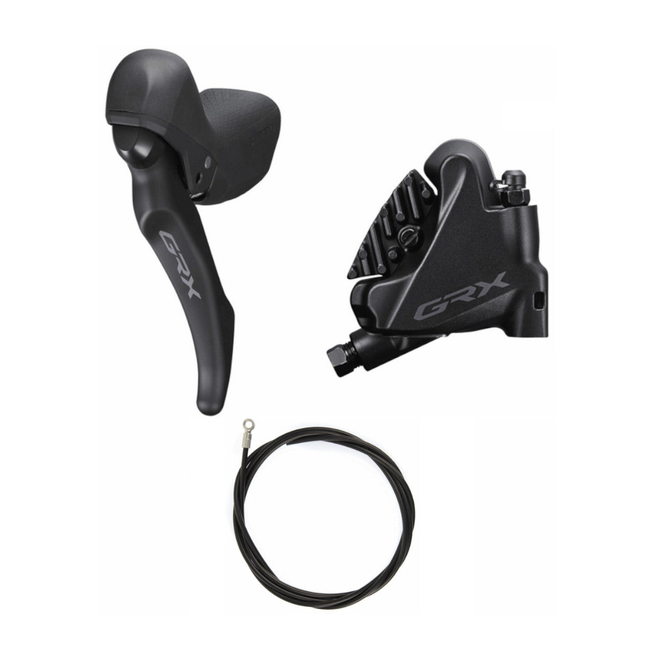 hydraulik fahrradsattel Shimano GRX RD600 Hebel und Bremssattel Scheibenbremse BR-RX400 Gravel Bike