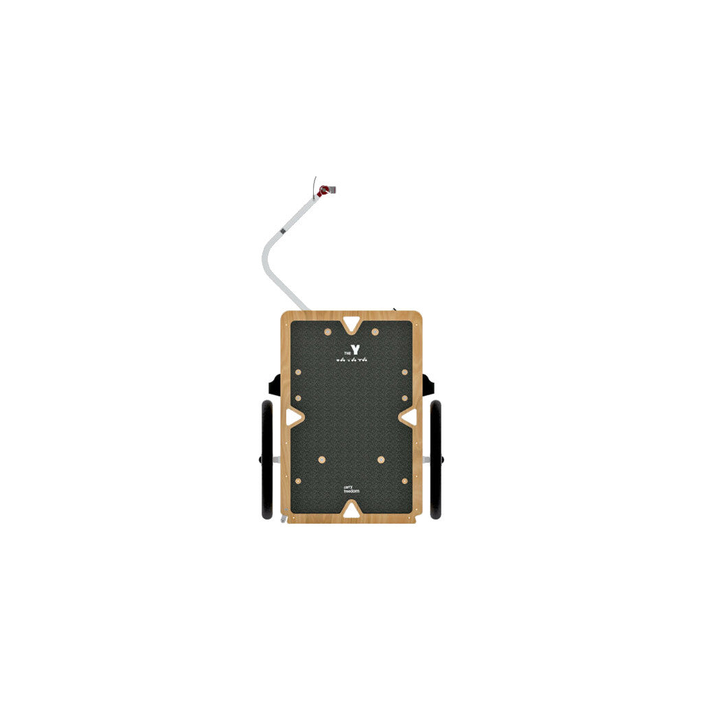 Carry Freedom Y-Frame X-Large Fahrradanhänger aus Holz