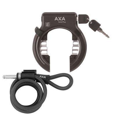 Antivol de cadre Axa Solid Pro Plus (compatible extension chaîne et câble)