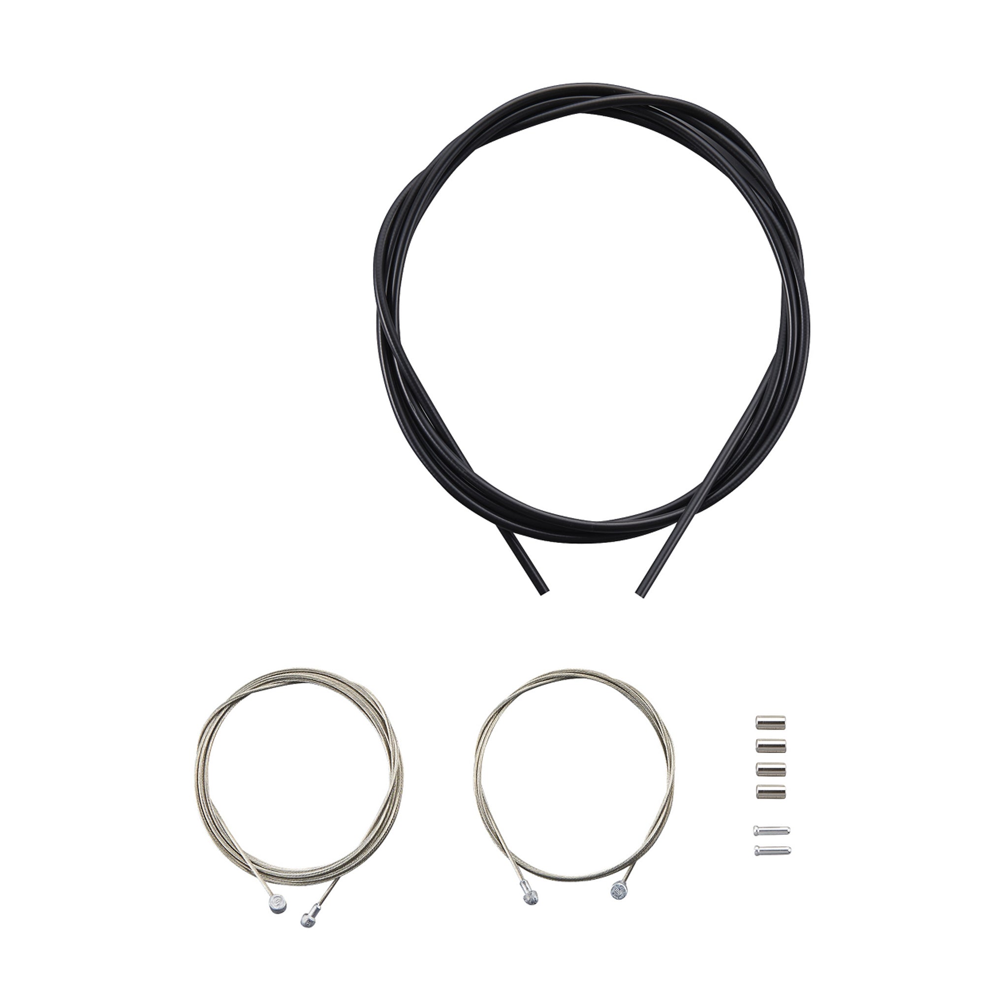 Kit Câble Et Gaine De Frein Shimano SLR – Acier – Gris – Pour Vélo Route/course