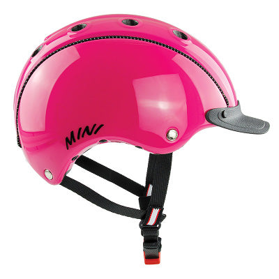 Casco Mini 2 casque rose bebe fille vélo et ski XS dès 46 cm