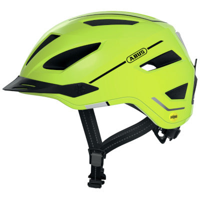 Pedelec 2.0 MIPS Abus LED-Helm hinten gelb für Stadtradfahrer