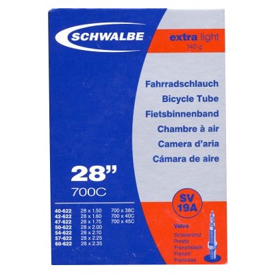 Schwalbe Chambre à air extra légère pour vélo 29 pouces