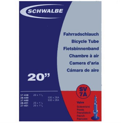 CHAMBRE A AIR VELO 20 x 1 3-8 - 500A NEWTON VALVE STANDARD - Auto