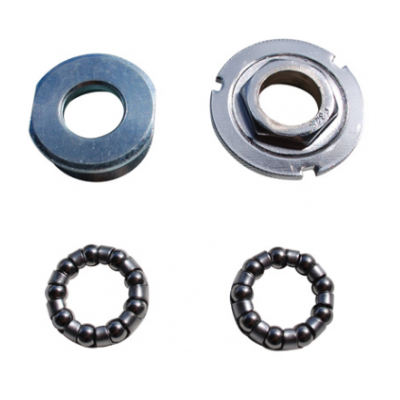 Rodamientos y cazoletas para pedalier de bicicleta de eje