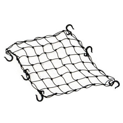 Filet De Remorque 3,50x1,80m Avec Corde élastique - Mailles 45mm, Vert