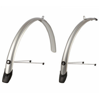 schutzblech 26 zoll silber Polisport Towny Pack Schutzblech Silber für Fahrrad 26 Zoll