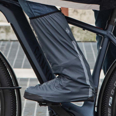 Tucano Urbano Hydrostretch Uose Couvre-chaussures vélo étanches bleues