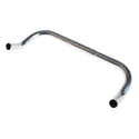 Guidon Vélo De Route Bullhorn En Alliage Aluminium 6061 - Longueur 390 Mm, Diamètre 25,4 Mm, Pour VTT Et Fixie - 7