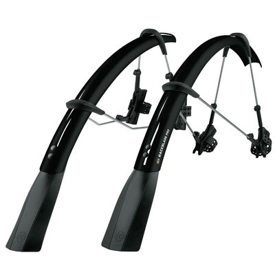 SKS Raceblade Pro Schwarze Schutzbleche vorne und hinten für Rennräder