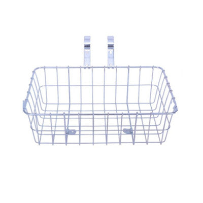 Wald 1372 Panier avant léger pour vélo grandes mailles couleur argent