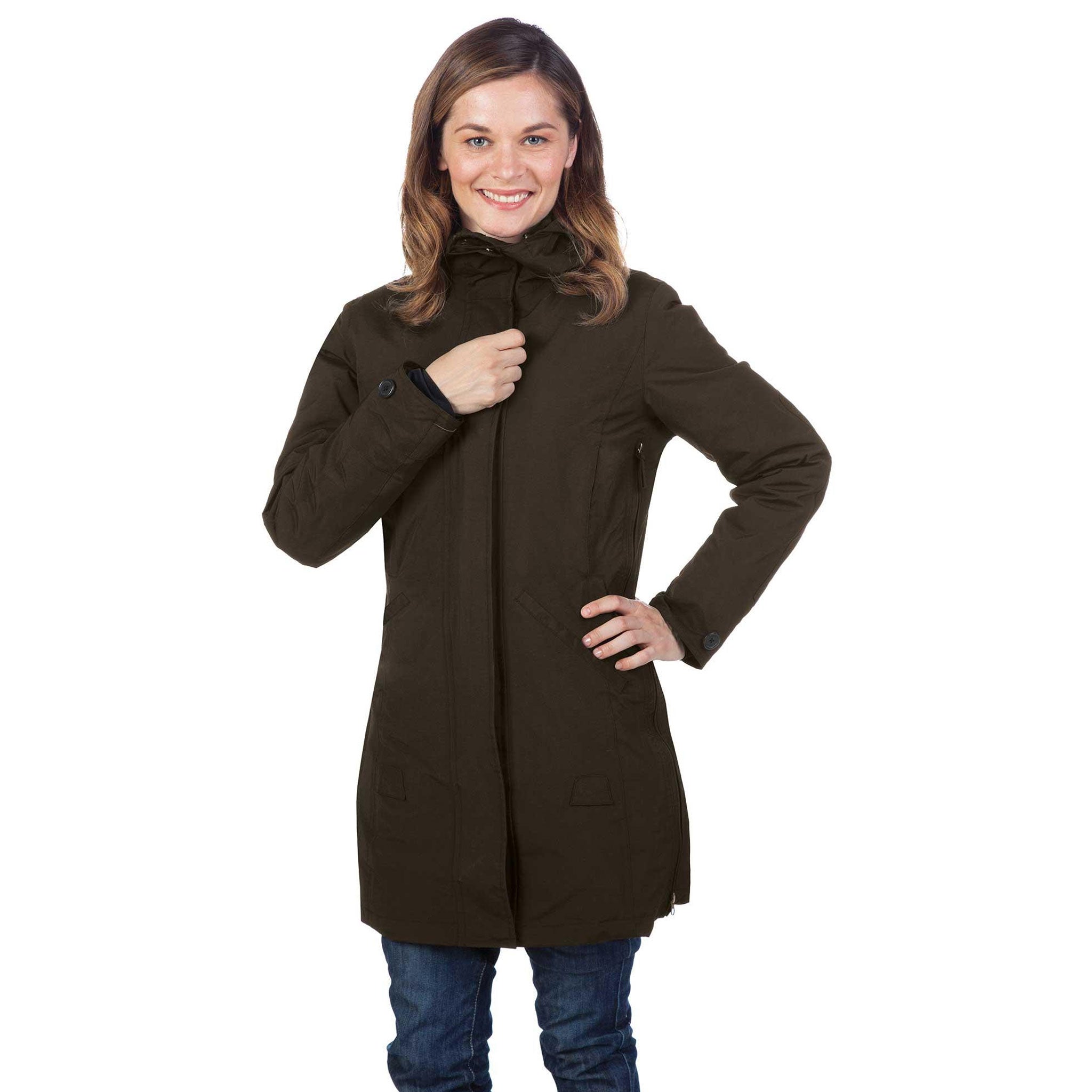 Tucano Urbano Magic Lady Parka | Giacca Antipioggia Trasformabile In Mantella Per Bici, Donna