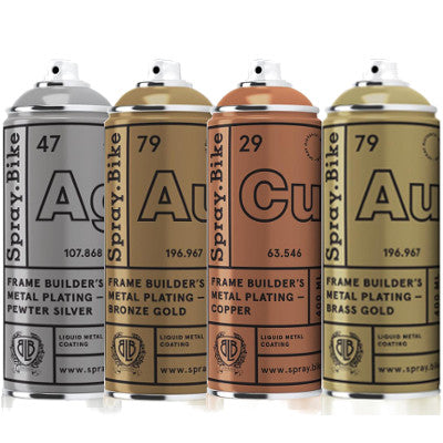 Frame Builder's Metal Plating Peinture métallisée pour vélo