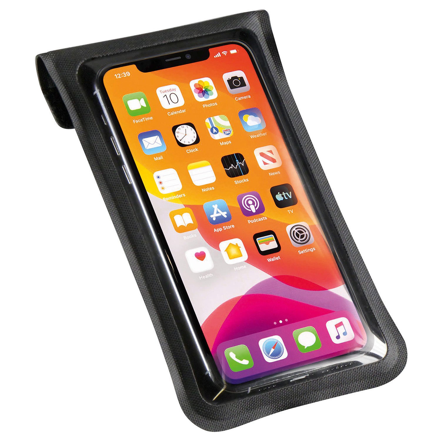 klickfix lenkertasche smartphone Klickfix PhoneBag Light Wasserdichte Fahrrad-Smartphone-Tasche am Bügel