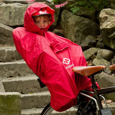 Poncho vélo enfant pour siège vélo enfant - RAINETTE