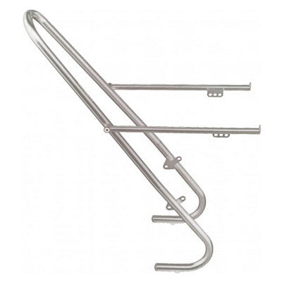 Tubus Porte-bagages Tara gris cyclotourisme pour vélo 26 et 28 pouces