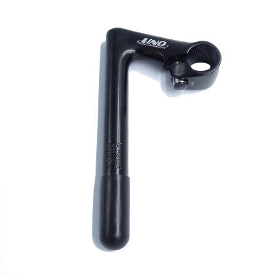 Uno Potence 80 mm type plongeur noire pour fixie ou vélo de route