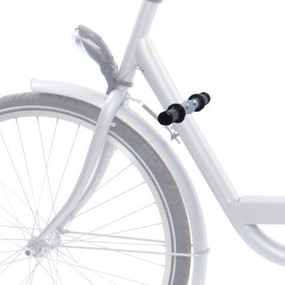Steco Voetrust Repose pieds sur cadre vélo pour siège enfant avant