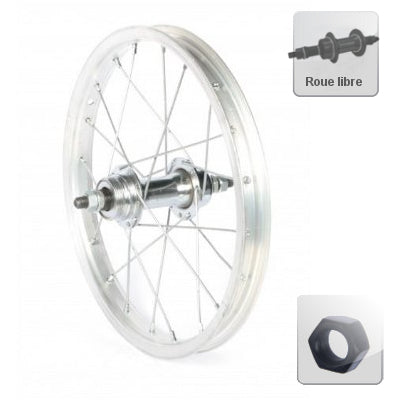 Roue de vélo 16 pouces enfant