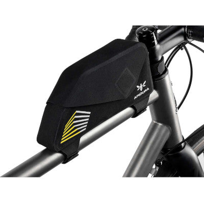 Apidura Sacoche vélo de cadre supérieur Racing Top Tube Pack pour longues distances Negro Amarillo L