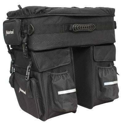 haberland fahrradtaschen test Haberland SET550 Fahrradtasche Triple 60 L für Fahrradtourismus