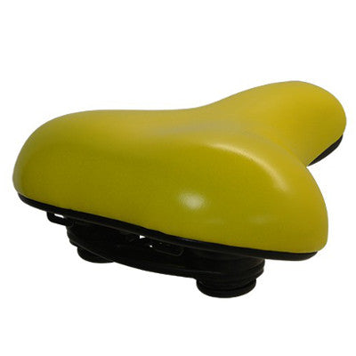 fahrradsattel gelb Dutch Perfect, selle de vélo jaune confortable