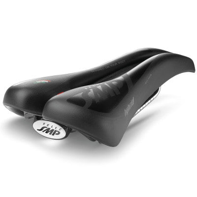 SMP Hybrid Gel Sella comoda per bici da corsa e mountain bike nera