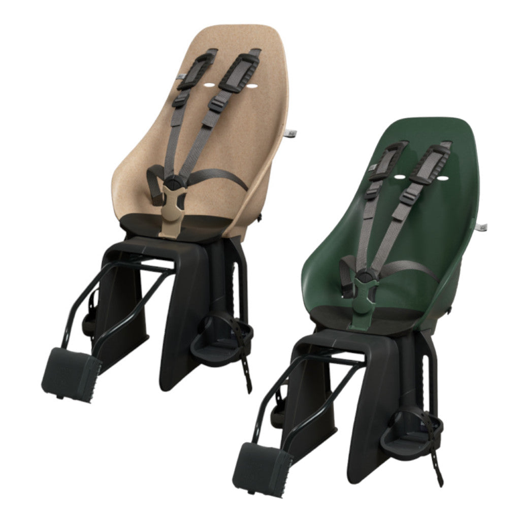 Seggiolino per bambini bici posteriore Bobike One Maxi nero