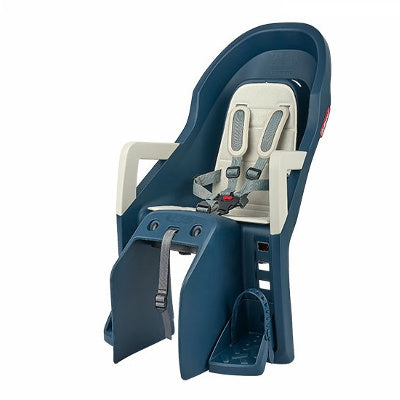 Seggiolino Bici Posteriore POLISPORT Guppy Junior - Per Bambini Fino A 35 Kg, Grigio - Foto 13